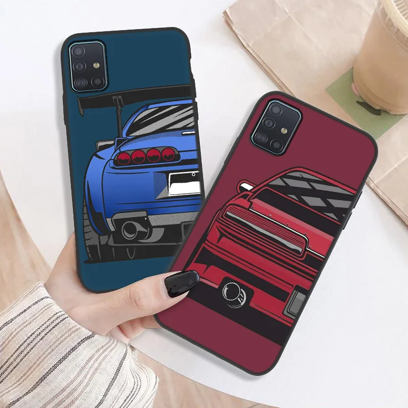 Luxury Sports Cars Soft Case For Samsung A51 Case Galaxy A52 A71 A50 A72 A70 A32 A12 A21S A31 A30 A13 A52S A11 A42 A40 A41 Cover