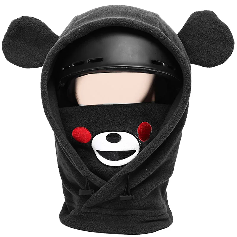 Маска на все лицо для лыжного спорта и велоспорта взрослых детей Зимняя