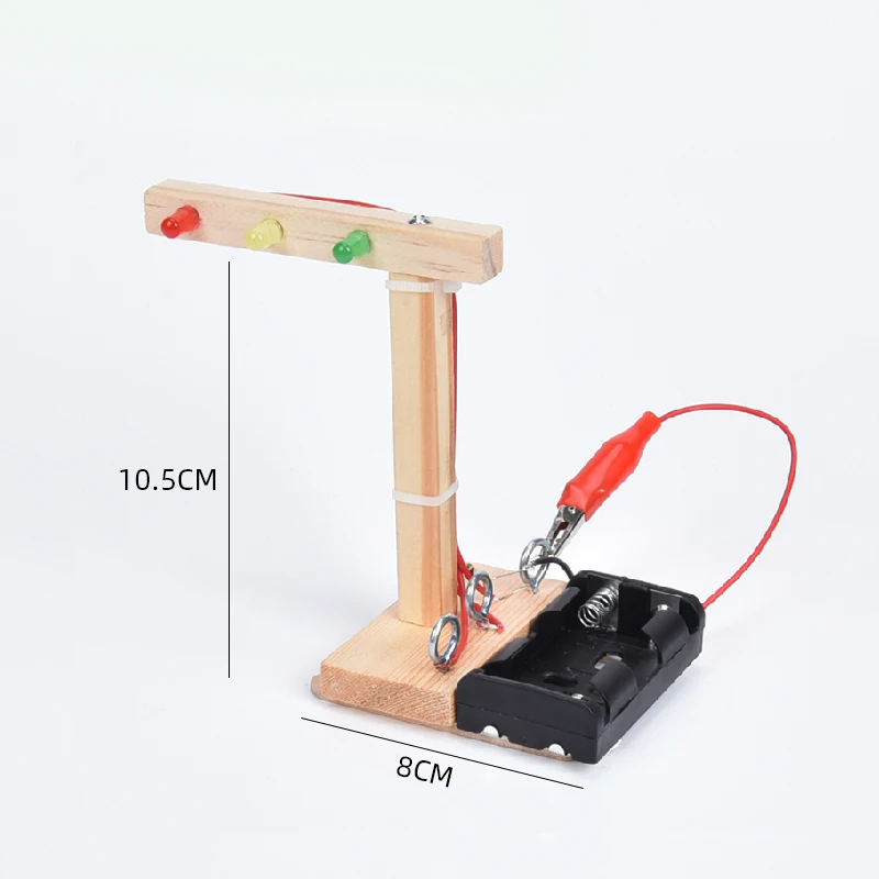 Saizhi DIY научный эксперимент с изображением светофоров технологического