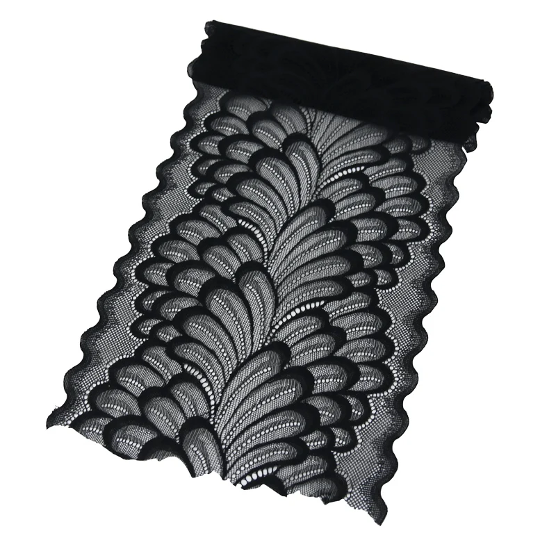 (3 метра) 22 см листья эластичная растягивающаяся кружевная отделка для одежды