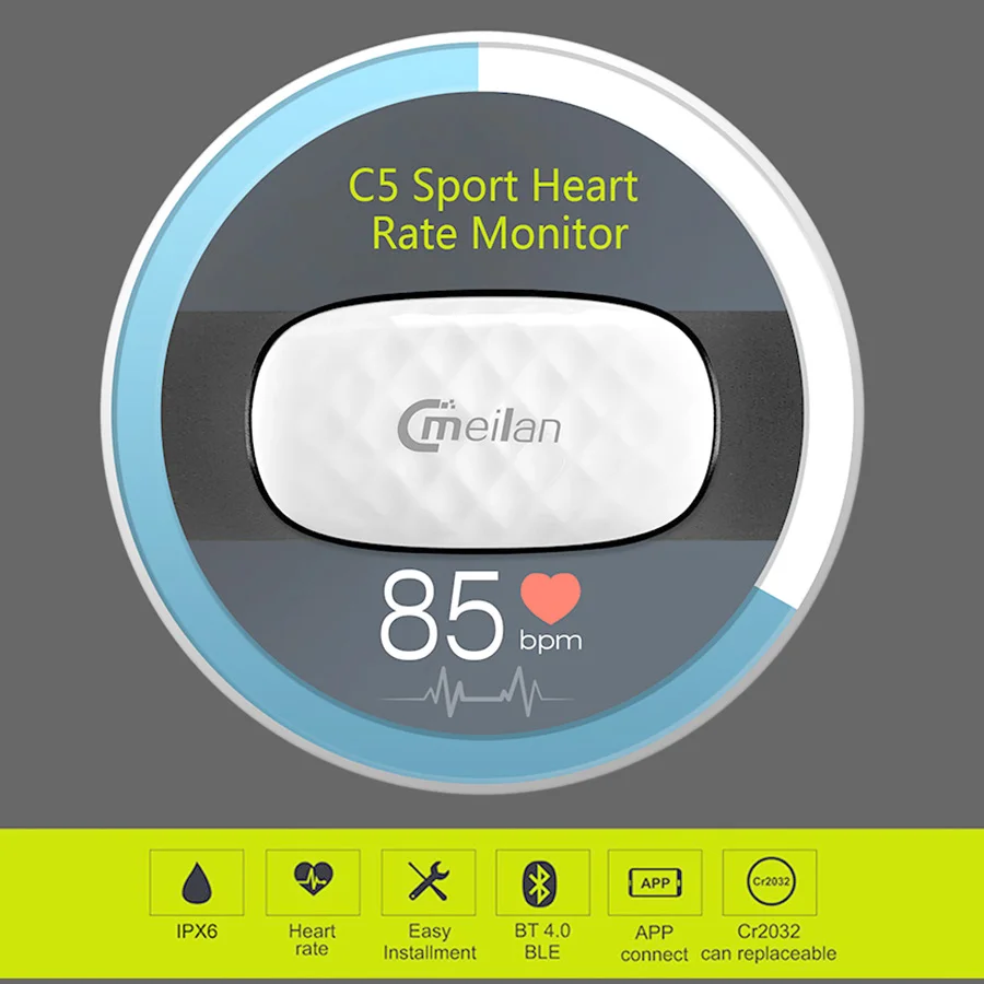 Водонепроницаемый датчик частоты сердечных сокращений муравей + Bluetooth монитор