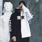 Мужская толстовка с капюшоном, японское аниме, Токийский манга, с принтом, рандомная флисовая одежда в стиле Харадзюку, хип-хоп