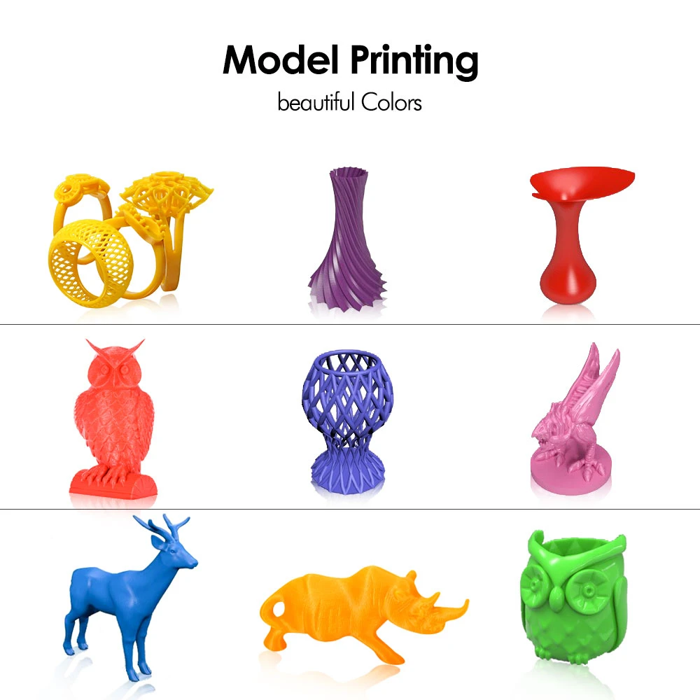 

AW 3D ABS 3D Printer Filament 1.75mm 2.2LBS 1KG Printing For FDM 3D Printer 3D Printing Pen With Spool Tolerance +/-0.02MM