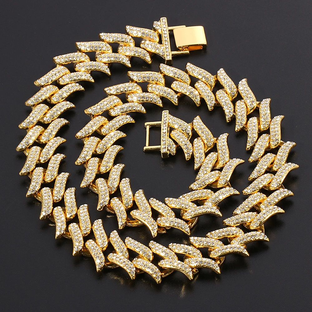 Ожерелье с подвеской для мужчин и женщин чокер из кубинской цепи надписью