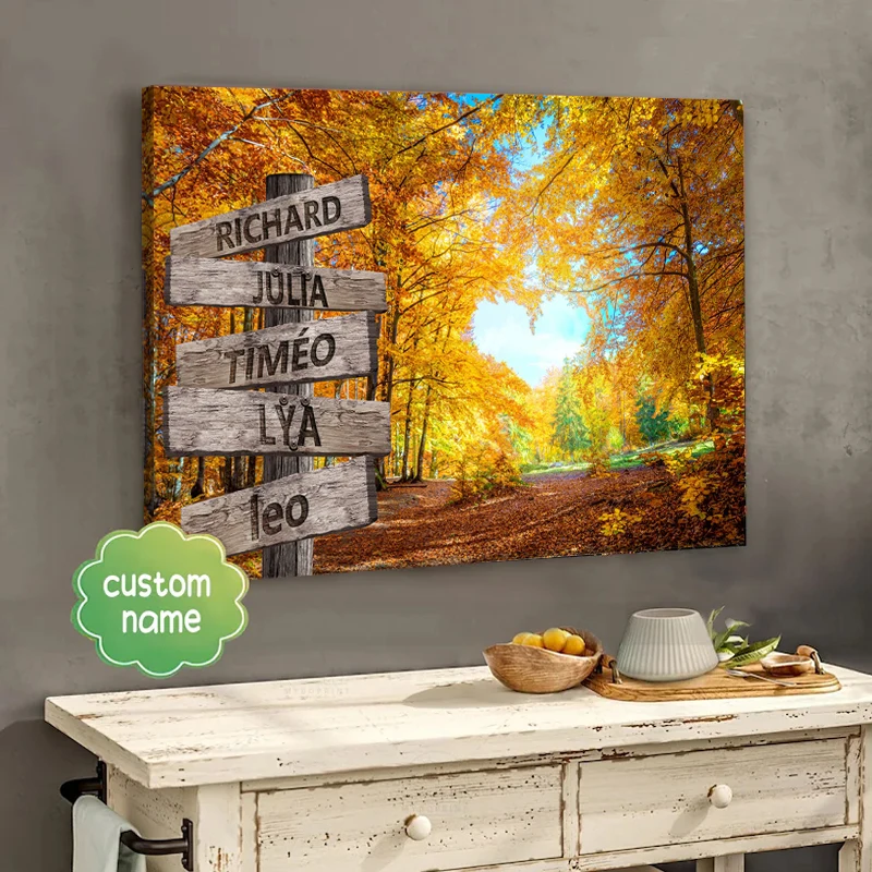 

Персонализированные дорожные парусиновые уличные знаки парусиновые индивидуальные именные знаки парусиновые семейные подарки парусинов...