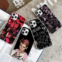 lil peep transparent cell phone case for xiaomi redmi k30s ultra note 9s 9 pro max mi 10 lite 11 10t pro clear cover