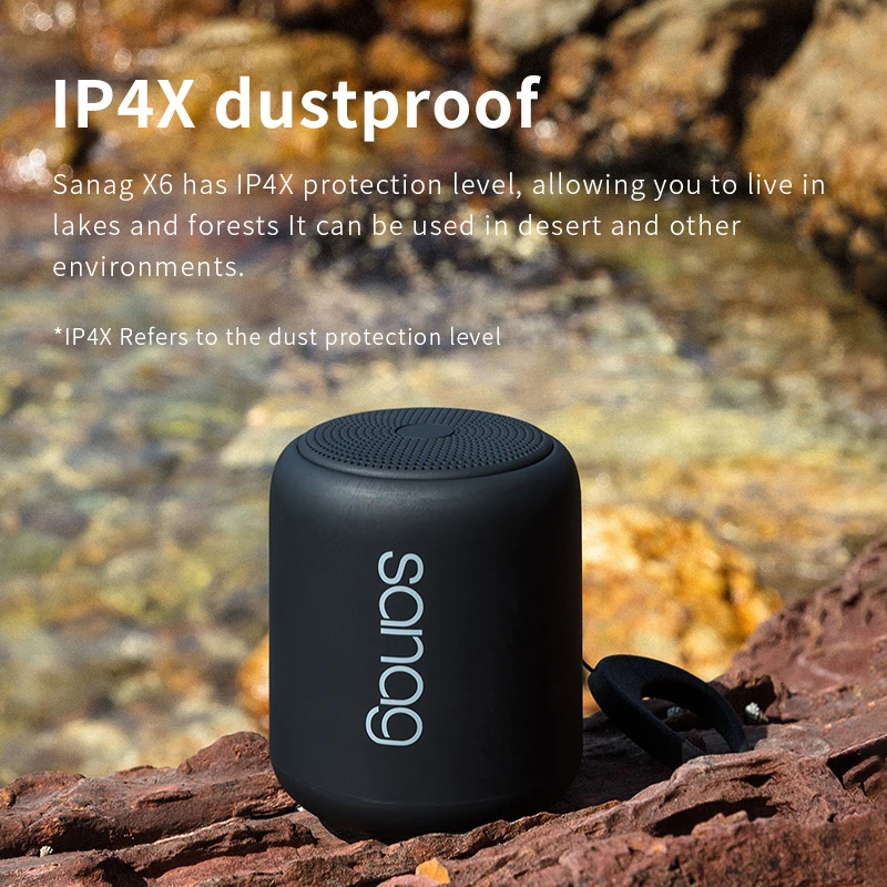 Портативная Bluetooth-Колонка X6S IPX5 18 часов работы | Электроника
