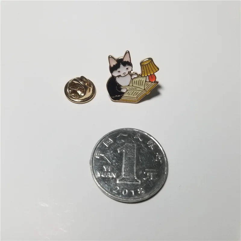 Киска кошка леди брошь японский Харадзюку капельная котенок кошки воротник