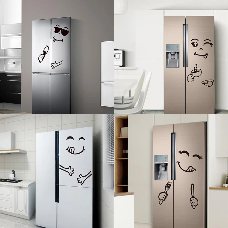 Съемные водонепроницаемые настенные наклейки с юмористическим изображением Yummy