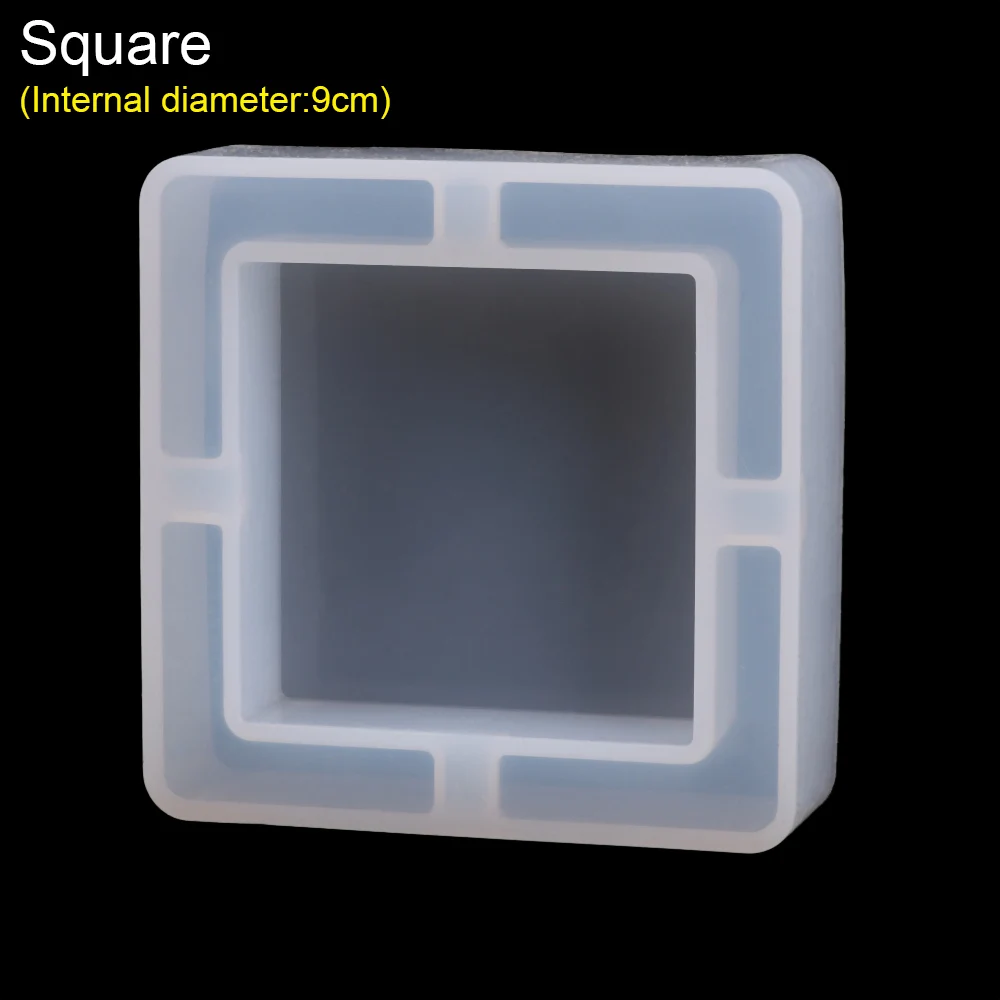 1 шт. Горячая DIY Форма для пепельницы прозрачная белая силиконовая форма из
