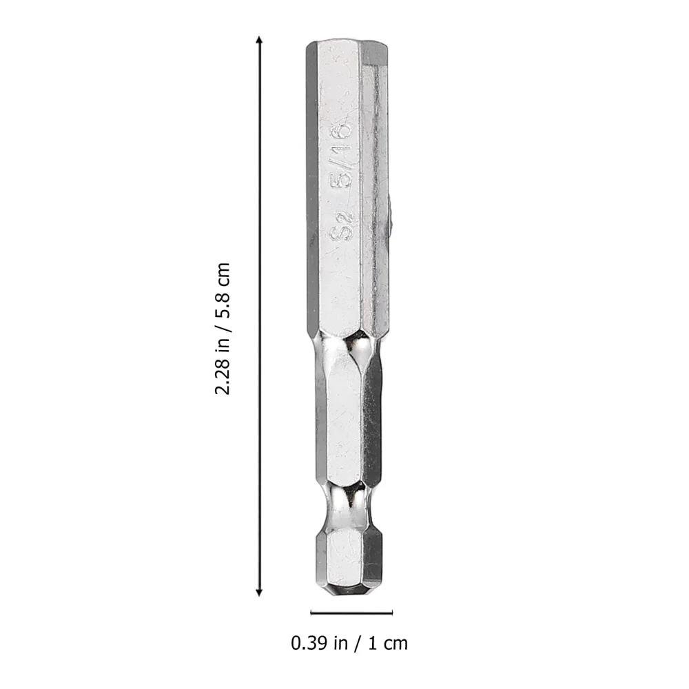 

20pcs Hex Head S2 Steel Magnetic Screw Bits Electric Drill Bits Screwdriver Head