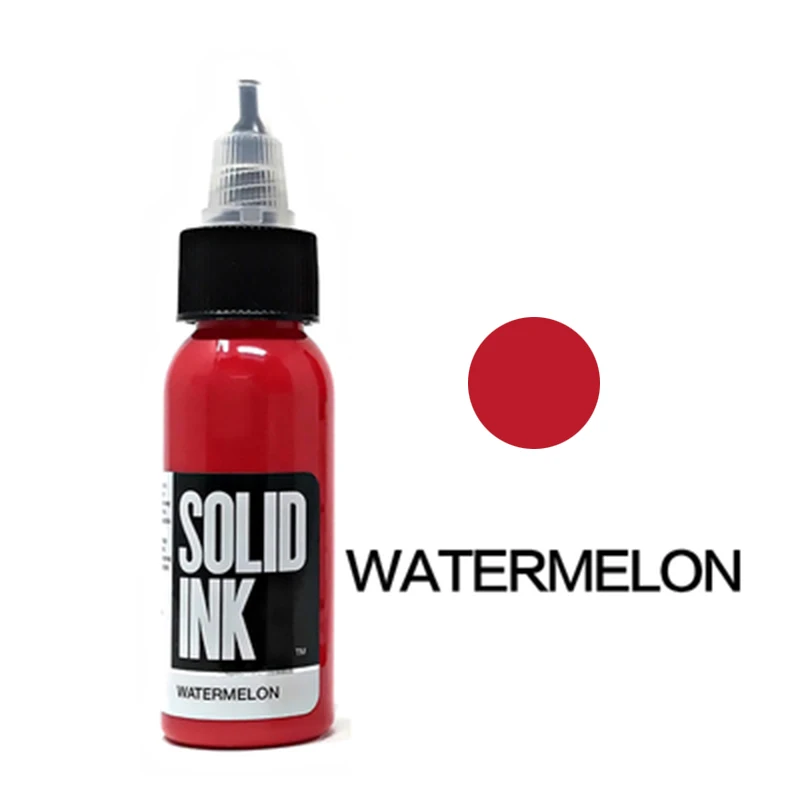 Watermelon Тату чернила пигмент хна пигминт пигментос татуаж краска для тату краска tinta para labios хна для Тала - Цвет: Watermelon