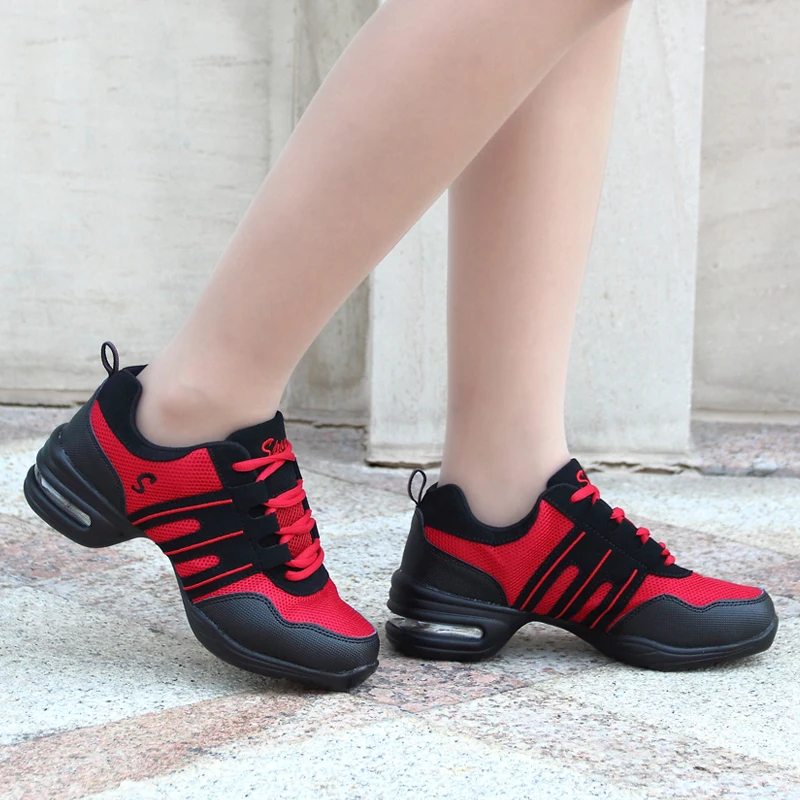 Женская танцевальная обувь Женские кроссовки для джазовых танцев