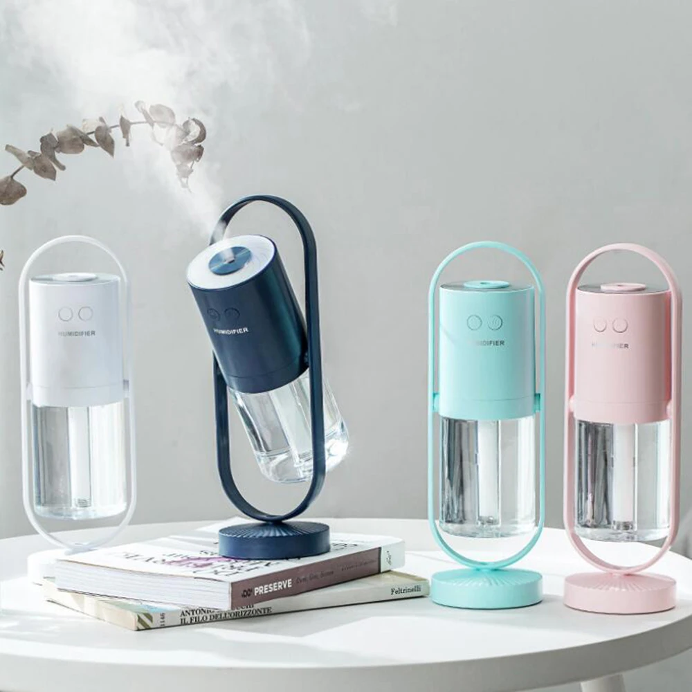 

Mini Office Air Purifier 200ml USB Air Humidifier For Home with Projection Night Lights Ultrasonic Car Mist Maker