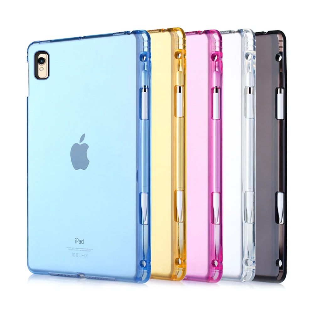 Для iPad Pro 10 5 2017 чехол с держателем для карандашей Гибкий Мягкий ТПУ