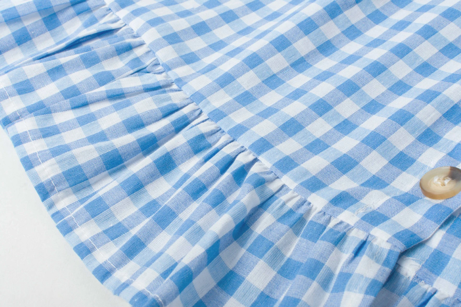 

2021 New Spring Summer Plaid Skirt Mini Button Down Ruffle High Waist Casual Trumpet Office Wear Elegant Y2K Dress