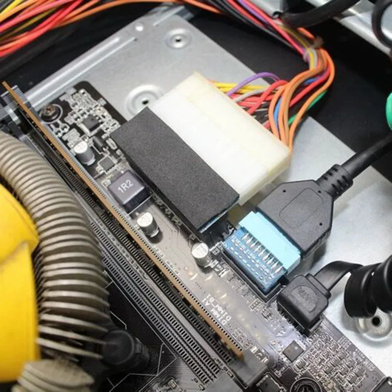 

GMTA Black 24P 24PIN for PC Computer ATX Motherboard Power Connector Plastic Shell Housing