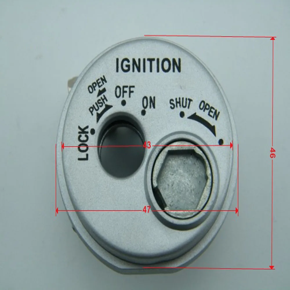 Универсальный ключ зажигания для мотоцикла A515 с проводом Yamaha скутера