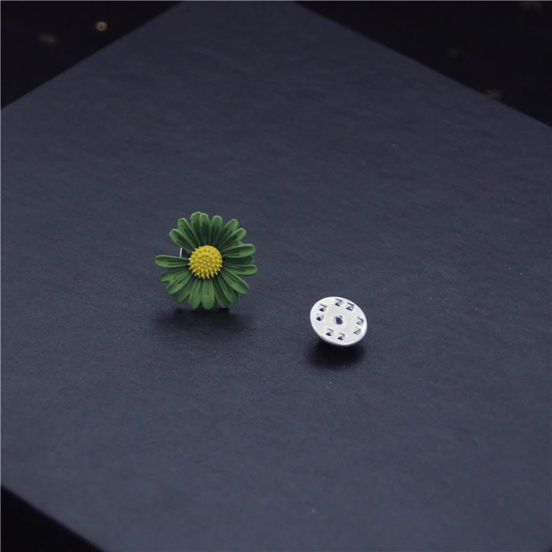 Модные броши в форме цветка для женщин брошь виде маргаритки украшение одежды