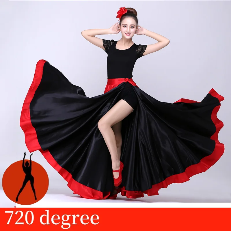 style 7 720 Женские танцевальные костюмы фламенко испанское платье Фламенго танцовщица одежда для бальных танцев Одежда для танцоров для выступлений SL1442 - Цвет: style 7 720
