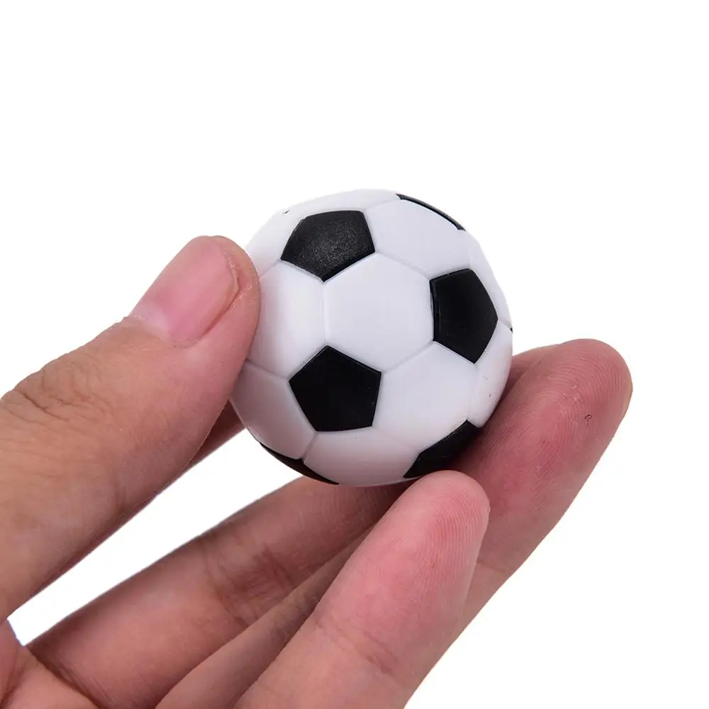 

4pcs 32mm Black & White table Foosball mini soccer balls Plastic indoor sports kids Baby Gifts Toys Entertainment Accessories