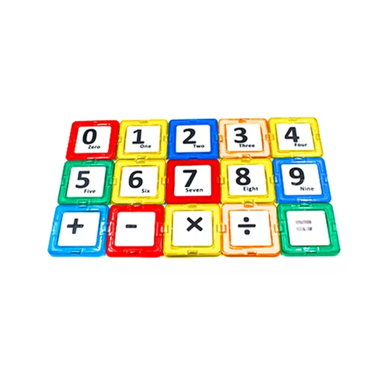 60 шт. стандартный 3d конструктор с магнитом комплект строительных моделей