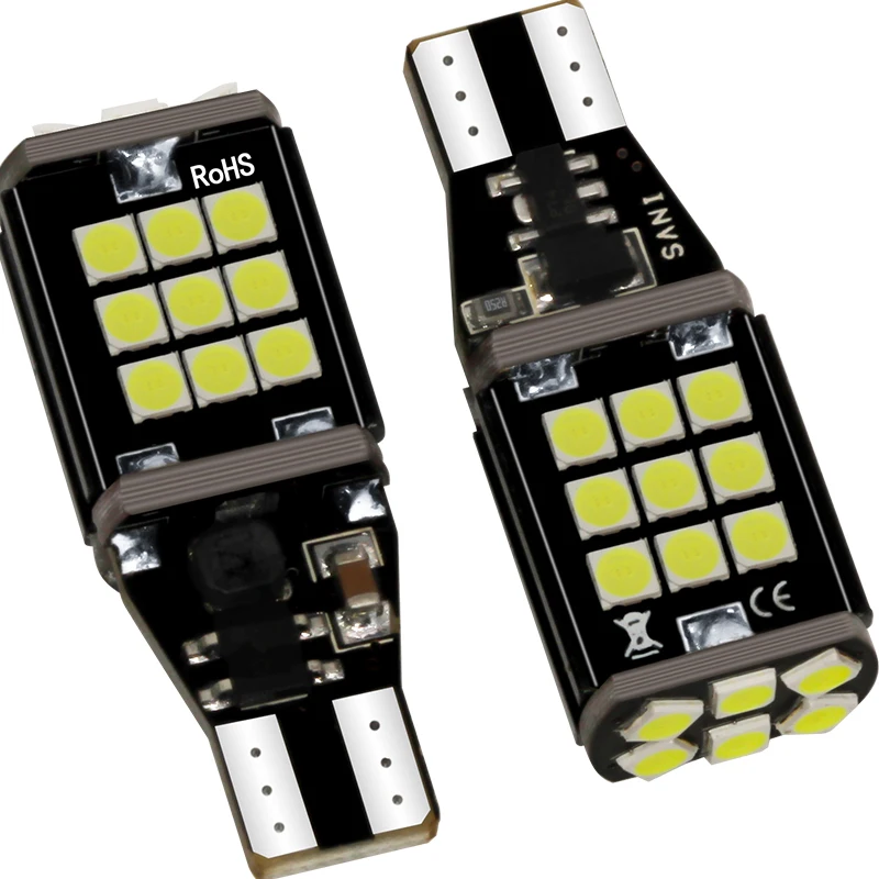 Автомобильный тормозной светильник T15 4014 45smd декодирования Плавная высокого