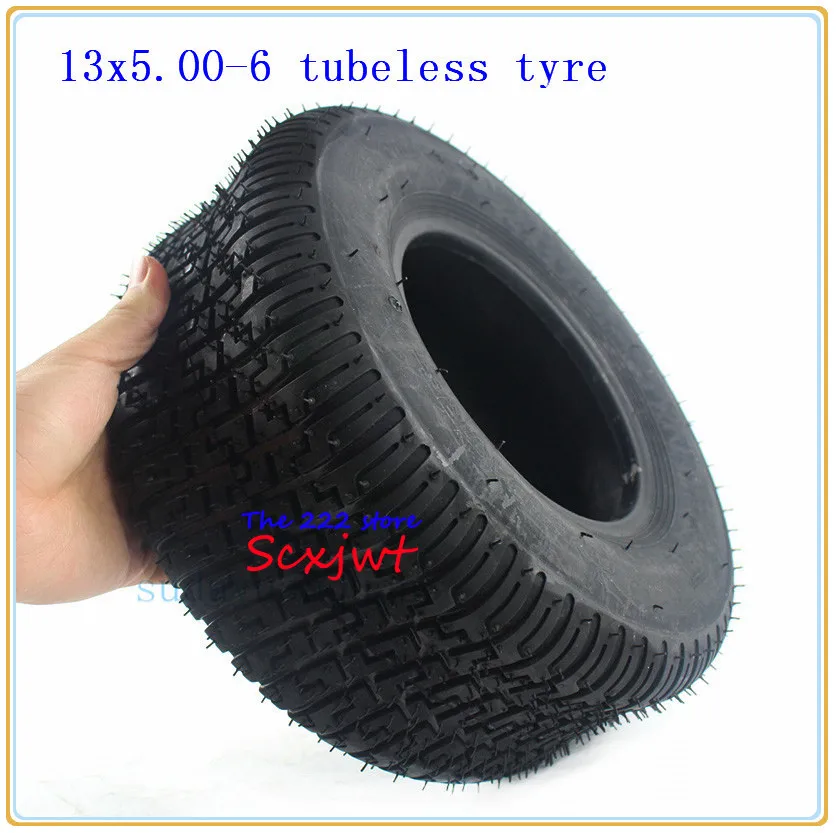 Бесплатная доставка бескамерные шины для электрического скутера 13X5.00 6 4P.R 13*5 00