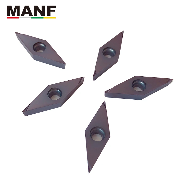 MANF токарные инструменты токарные мини-инструменты VBGT110302L-F твердосплавные вставки из карбида вольфрама Сменные Токарные Вставки SVJBR инструменты