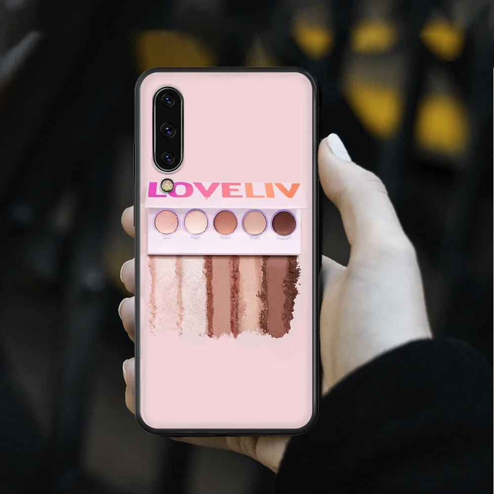 

Eyeshadow Lipstick Art Phone Case cover hull For SamSung Galaxy A 3 5 7 10 20 30 40 50 51 70 71 e s plus black Waterproof