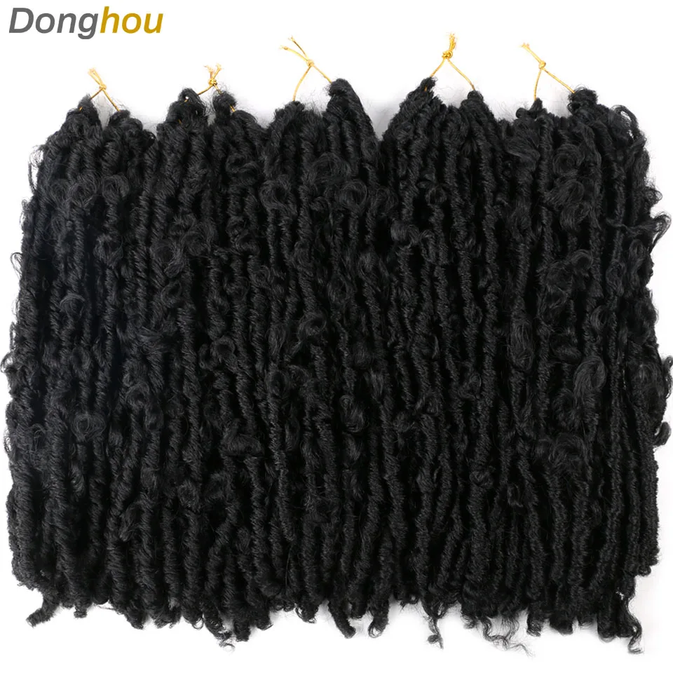 New Arrival Butterfly Locs Hair 24 Inch Pre Looped Distressed Crochet Soft Messy |
