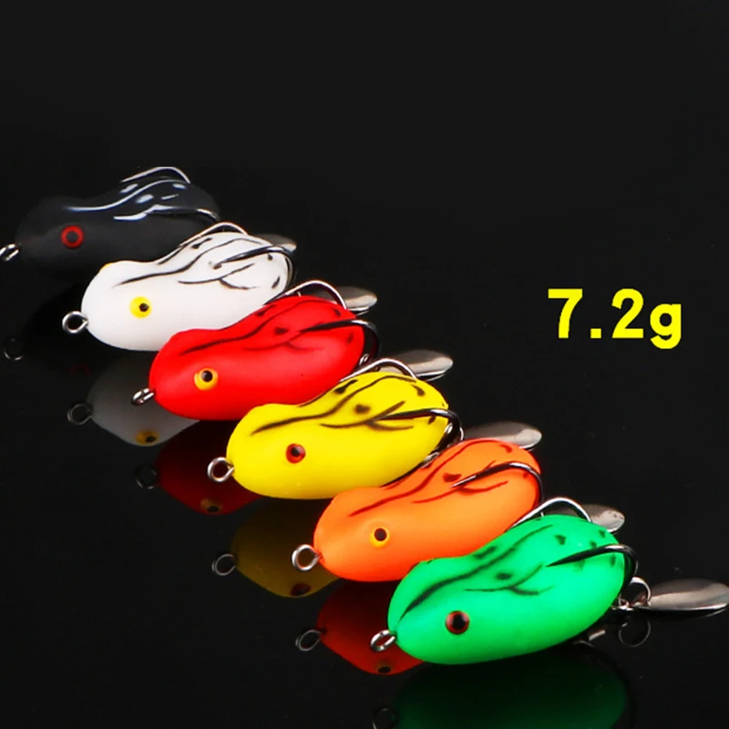 Набор приманок в виде лягушки 1 шт. воблеры Topwater набор для щуки искусственные