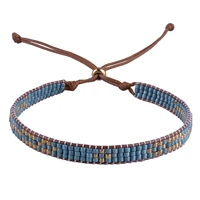 kelitch friendship miyuki bracelets bohemian beaded rope chain adjustable women couple bracelet handmade single wrap bangles