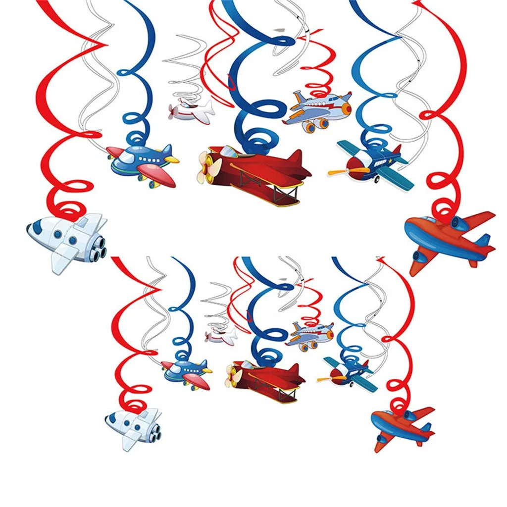 30Ct самолеты подвесные колпаки украшения для дома самолета тематические день