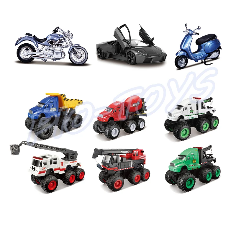 Новая идея Подарочная сумка удача случайная модель мотоцикл автомобиль игрушки