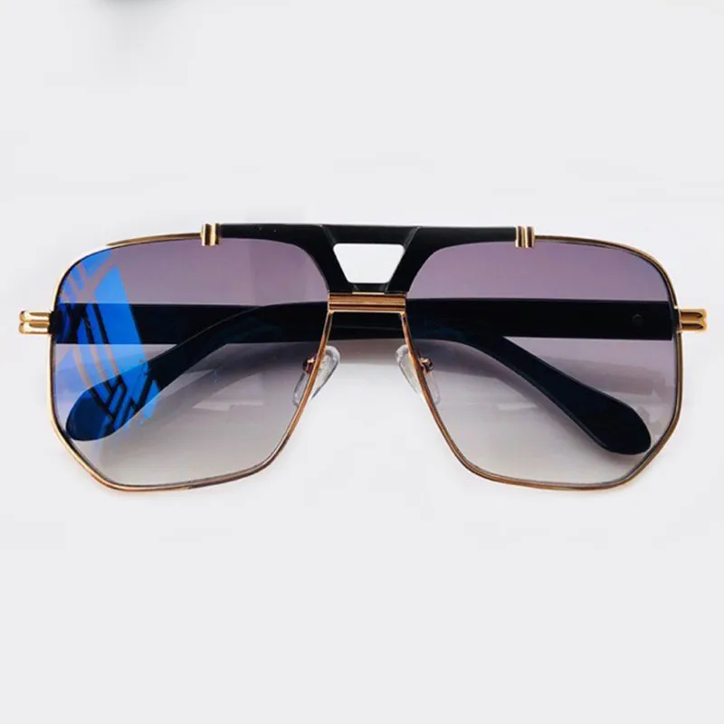 2019 винтажная брендовая дизайнерская градиент круглые очки в стиле ретро Для