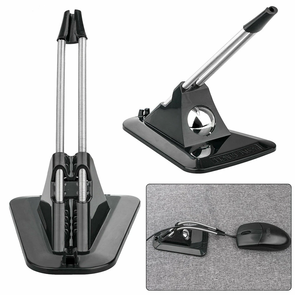 

Wired Mouse Cable Holder Mouse Bungee Cord Clip for Office Games Computer PC Wire Management Clamp for Game Player