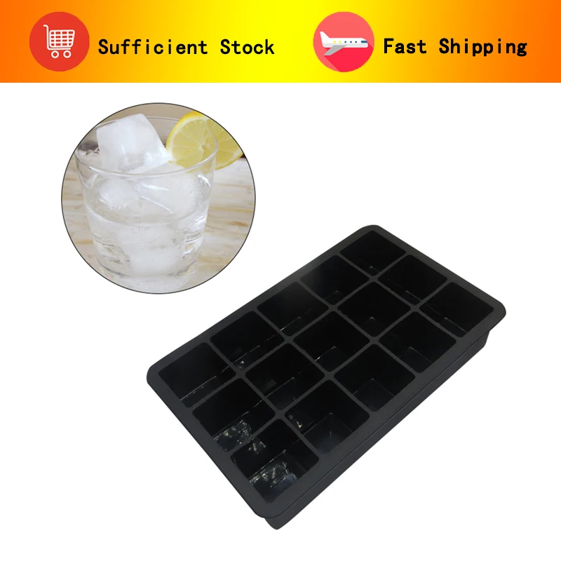 Силиконовые ледяные кубики поддоны формы легко снимаемые квадратные конфеты