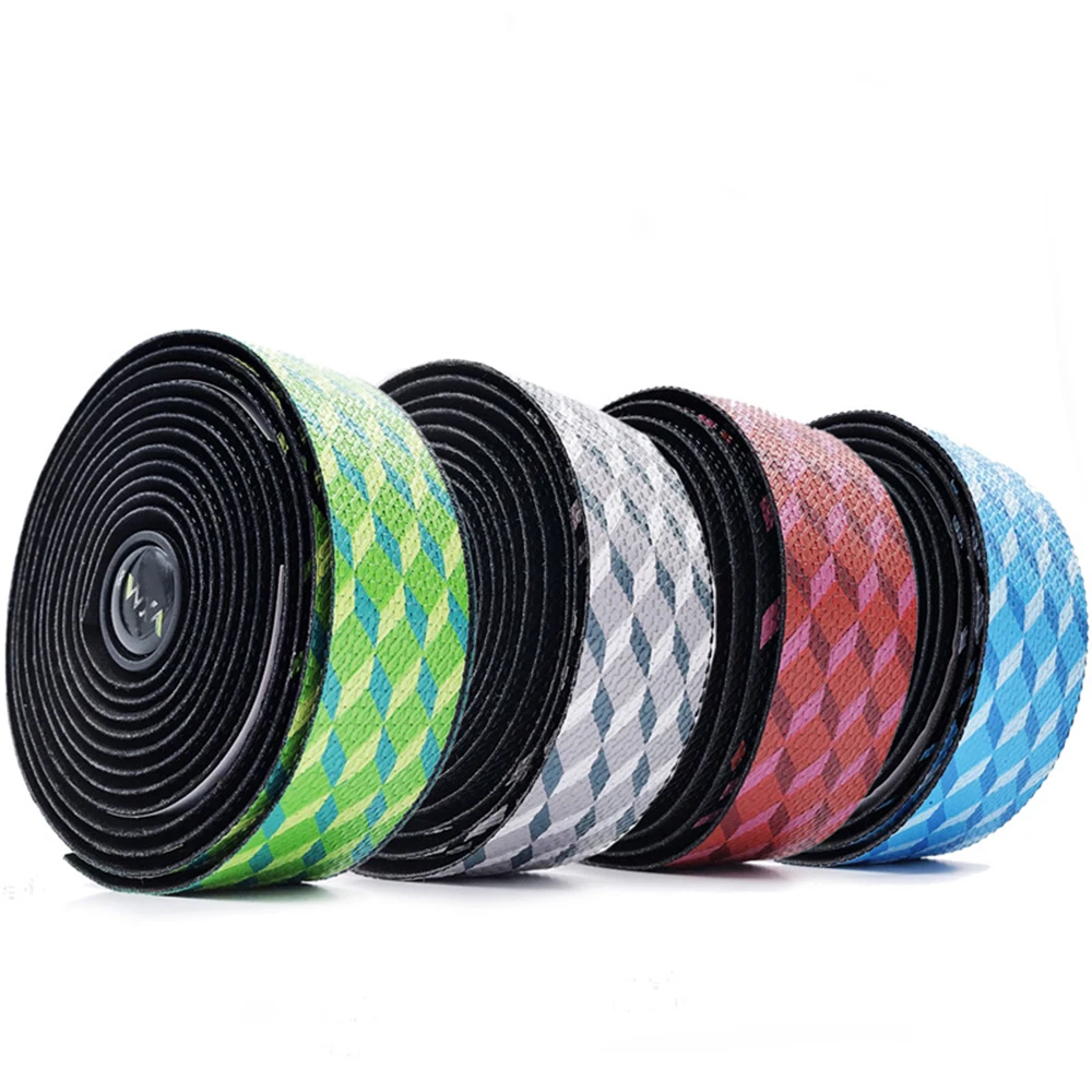 

2pcs Road Bike Mountain Bike Non-slip Gradient Anti-vibration Breathable Handlebar Bike Grip With Bike Accessories