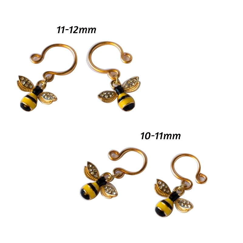 1 пара регулируемые размеры поддельные ювелирные изделия с подвеской в виде