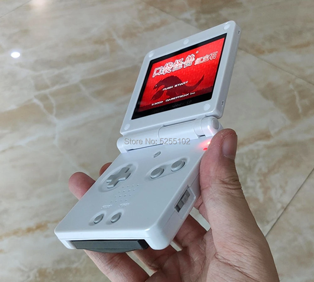 IPS ЖК дисплей Экран Замена Наборы для Nintend GBA SP Подсветка высокое Яркость
