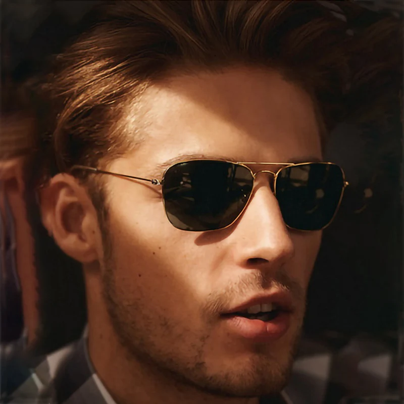 LEIDISEN классические квадратные мужские солнцезащитные очки Женские винтажные