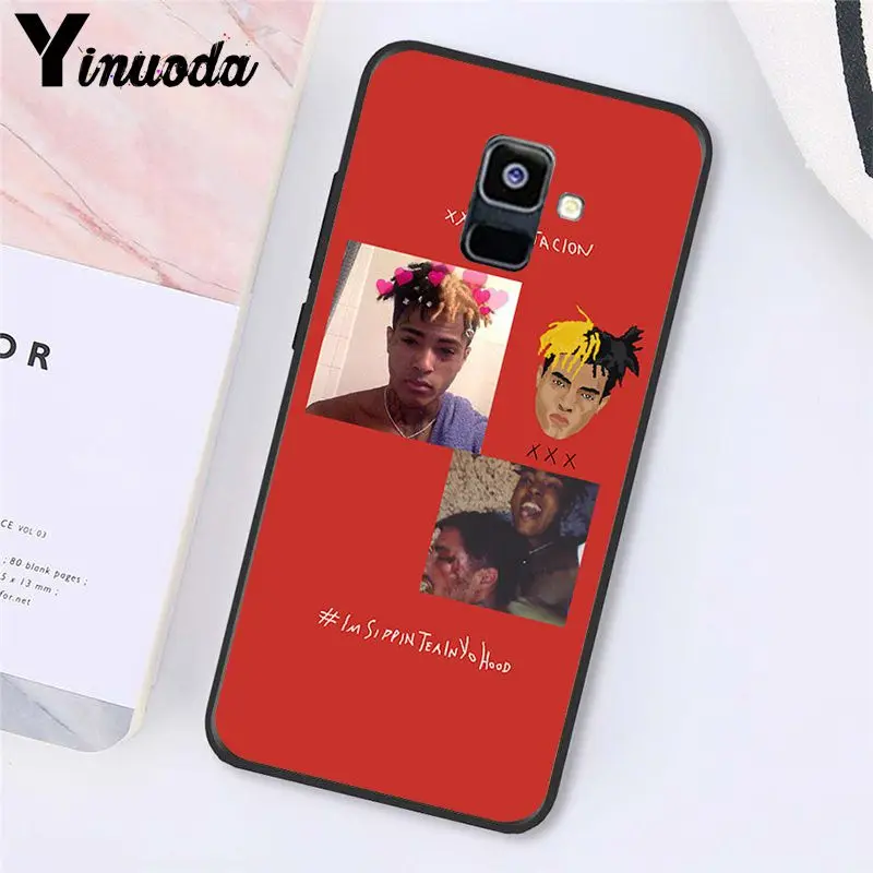 Yinuoda хип-хоп певец XXXTentacion чехол для телефона Samsung Galaxy A7 A50 A70 A40 A20 A30 A8 A6 Plus A9 2018 |