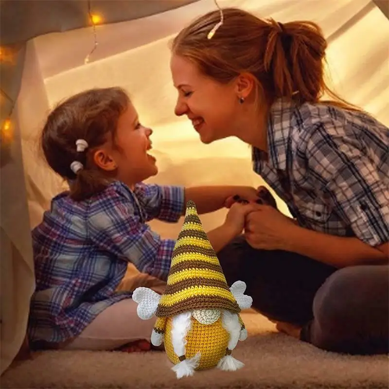 

Шмель пчела полосатая гном безликая кукла орнамент кукла медовая пчела эльфы домашнее настольное украшение весенние игрушки