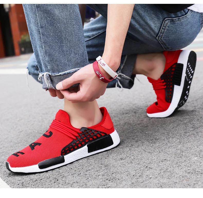 

Summer Fashion Sneakers Lace Up Casual Shoes For Man Breathable Male Walking Sneaker Shoes Big Size