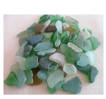 Sea glass Natural crafts rough Between 3-4 cm Large flat stone Raw material zeeaquarium dec 10pcs/packor | Дом и сад