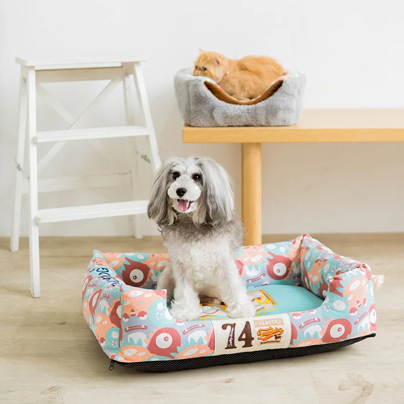 Кровать для домашних животных Touchdog износостойкая устойчивая к царапинам и