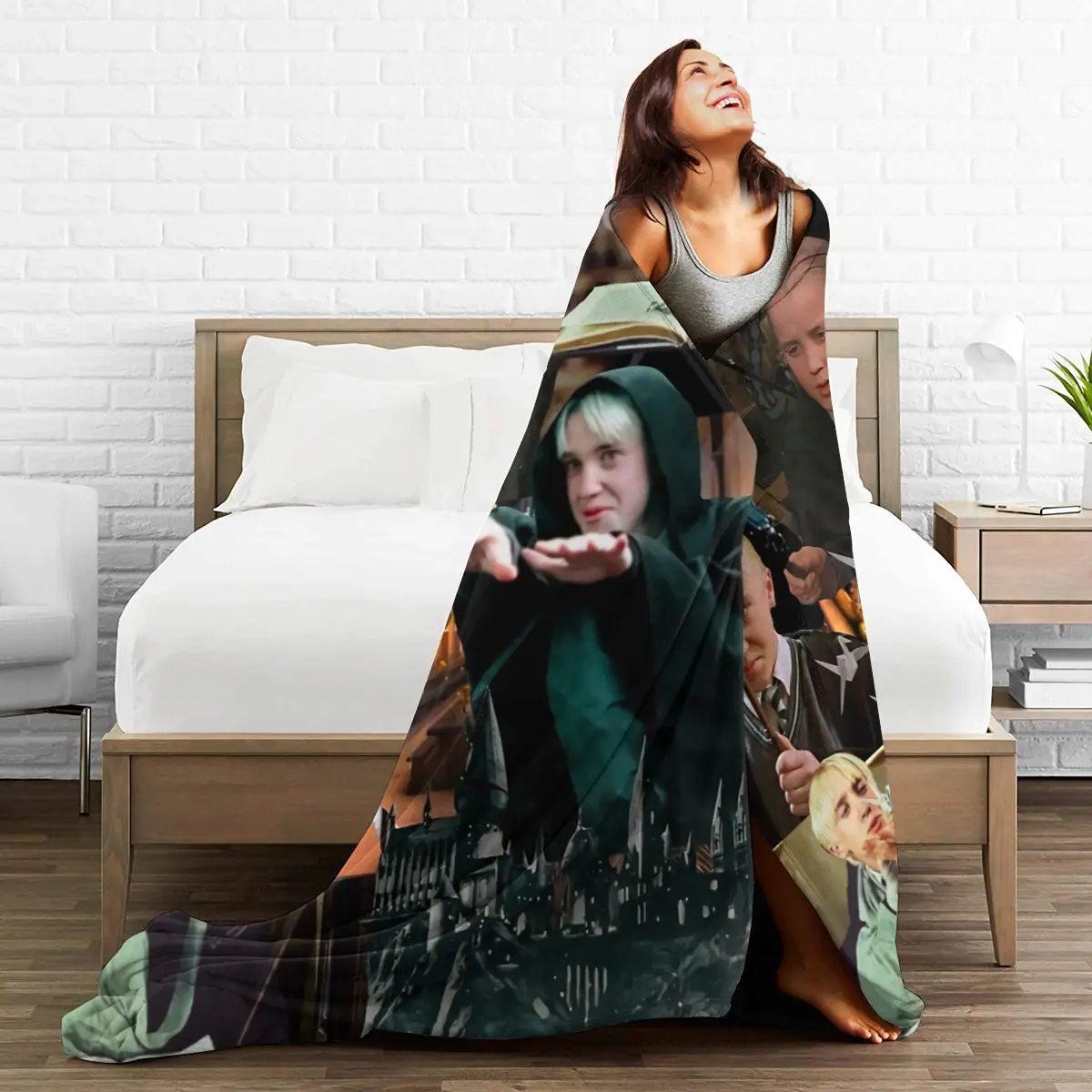 

Ultra Soft Sofa Blanket Cover Blanket Cartoon Cartoon Bedding Flannel plied Sofa Bedroom Decor for Children and Adults 104