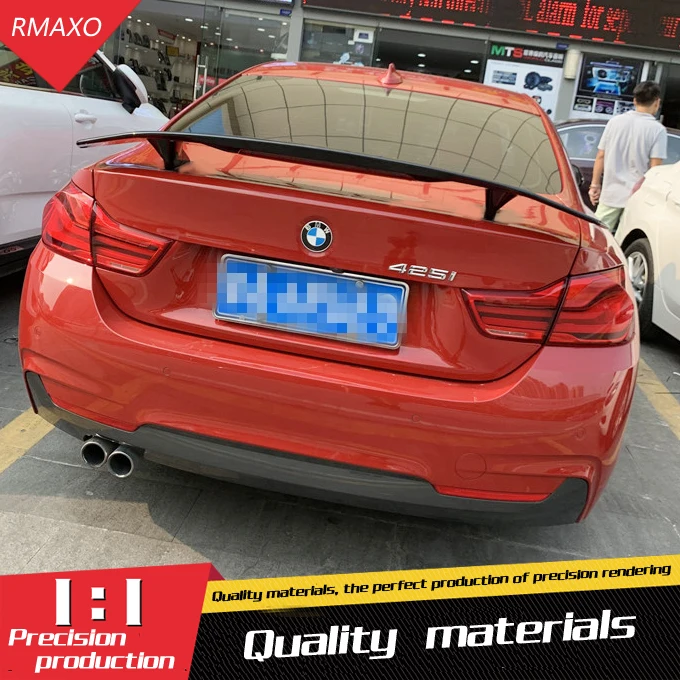 Спойлер для BMW F32 2013 2016 спойлер из АБС пластика F33 420i 428i 435i 440 NTk цветное заднее крыло