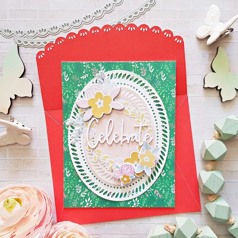 Металлические Вырубные штампы Овальные Перфорированные края вырезанные для